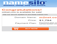 Tablet Screenshot of m2net.com