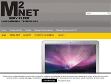 Tablet Screenshot of m2net.it